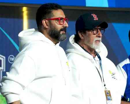 Amitabh Bachchan pays tribute to son Abhishek Bachchan’s 25-year journey in the industry