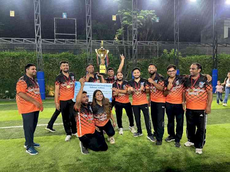 Feverfew Falcons Clinch Title with 33-Run Victory Over Bollywood Smashers in SMJYM Premium Cricket League Final