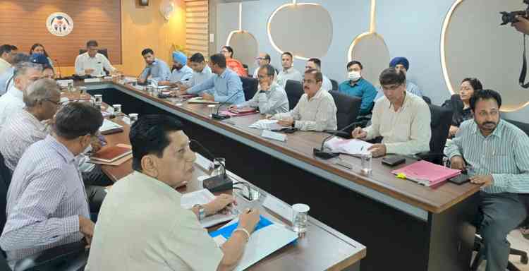 State-Level Advisory& Monitoring Committee Meeting chaired by MP Manish Tewari