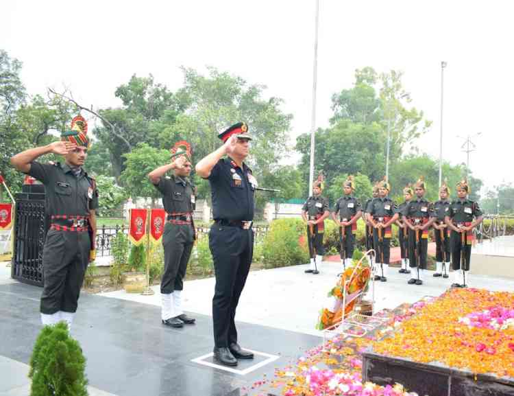 Golden Arrow Division celebrates 63rd Raising Day in a solemn ceremony while saluting the bravehearts and honouring veterans