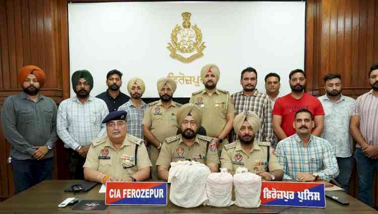 Seven drug peddlers nabbed, 5.4 kg heroin recovered with two days by CIA