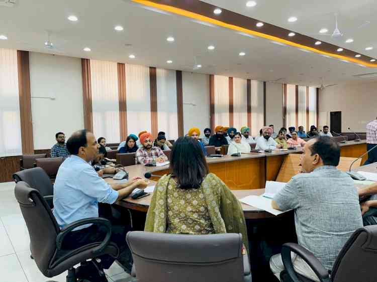 Administration set for sapling plantation across district; Holds meeting to carry out efficacious drive