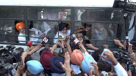 AAP has become so afraid of Akali Dal, says Sukhbir Badal after courting arrest