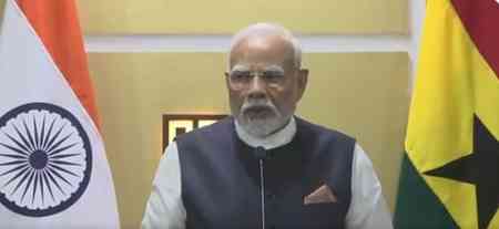 Ghana is 'Beacon of Hope' for other countries as a vibrant democracy: PM Modi in joint press meet with President Mahama