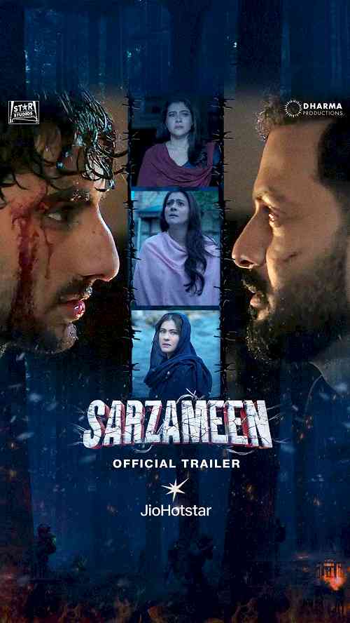 Sarzameen trailer out now: Kajol, Prithviraj Sukumaran and Ibrahim Ali Khan star in a complex, bewildering tale of family, love and patriotism
