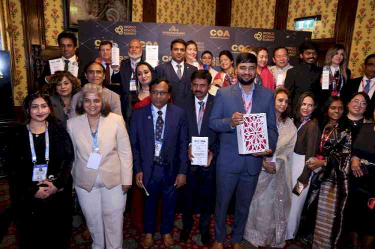 Harvest International School Honoured as “Outstanding School” at World School Summit London 2025
