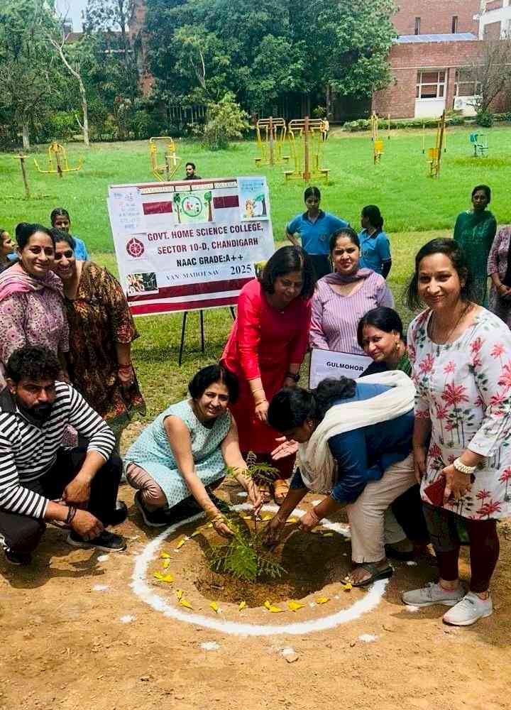 GHSC-10 Celebrates Van Mahotsav with Tree Plantation Drive
