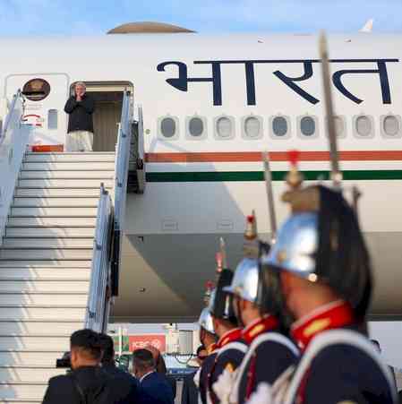 PM Modi emplanes for Brazil to attend BRICS Summit, concludes 'productive' Argentina visit
