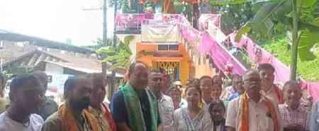 Assam unveils state's tallest statue of Shyama Prasad Mukherjee in Kokrajhar