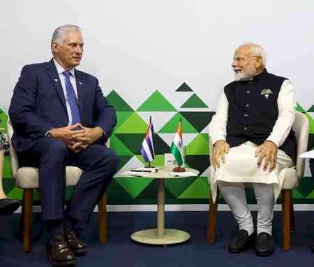 PM Modi appreciates Cuba's integration of Ayurveda into its public health system