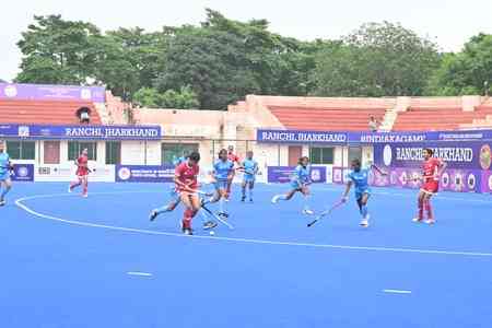 Sub-jr women's hockey nationals: UP beat Chandigarh; Punjab hold Maharashtra 1-1