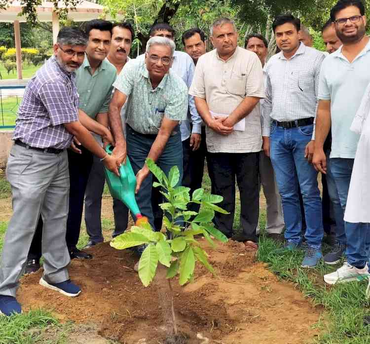 पर्यावरण संरक्षण की दिशा में एक महत्वपूर्ण कदम है एक पेड़ दिव्यांग के नाम अभियानः प्रो. हरीश कुमार