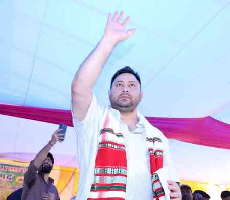 Voter list revision: EC acting as a 'BJP agent', alleges Tejashwi 