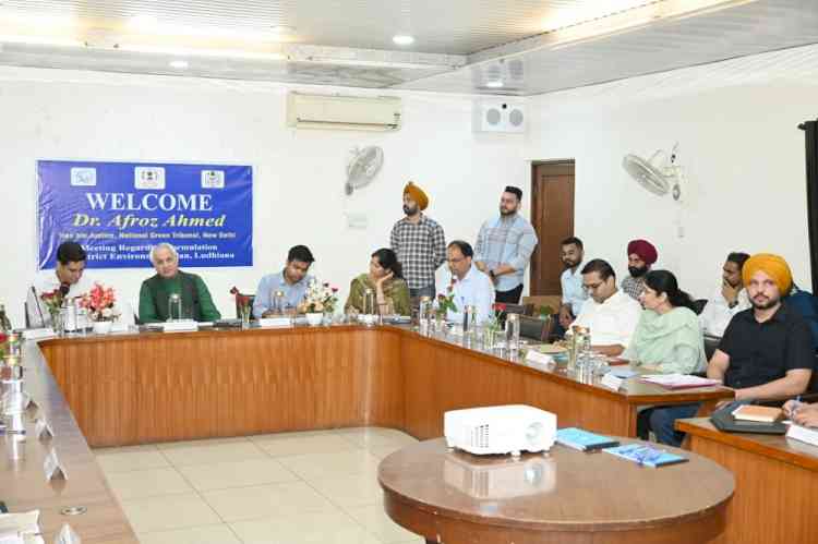 District Environment Plan Meeting Held in Ludhiana
