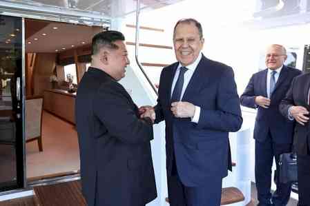 Russian FM meets Kim Jong-un during visit to North Korea