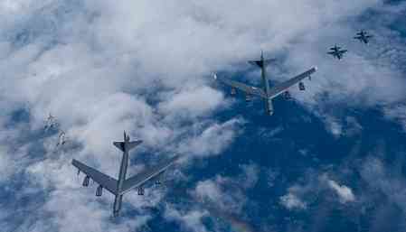 North Korea bristles at South Korea-US-Japan air drills