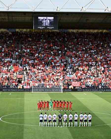 Liverpool begin pre-season with 3-1 win over Preston in emotional tribute to Diogo Jota and brother Andre Silva