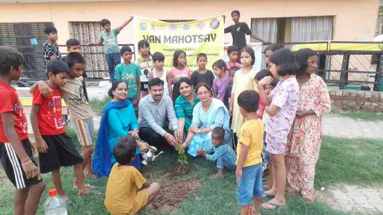 NSS Panjab University Celebrates Van Mahotsav at Khuda Lahora