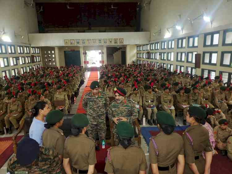 Online Workshop On Cyber First Responder Programme For NCC Girl Cadets At Guru Hargobind Khalsa College, Gurusar Sudhar