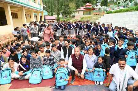 Himachal ex-CM Jairam, MP Anurag support return of children to schools in disaster-hit Mandi