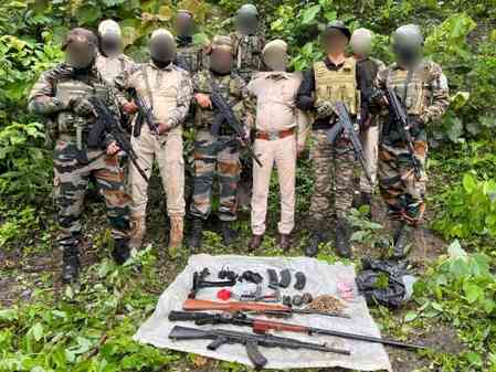 16 militants arrested, 35 arms recovered in separate operations in Manipur