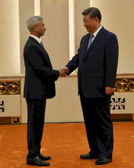 EAM Jaishankar meets Chinese President Xi Jinping, discusses India-China ties