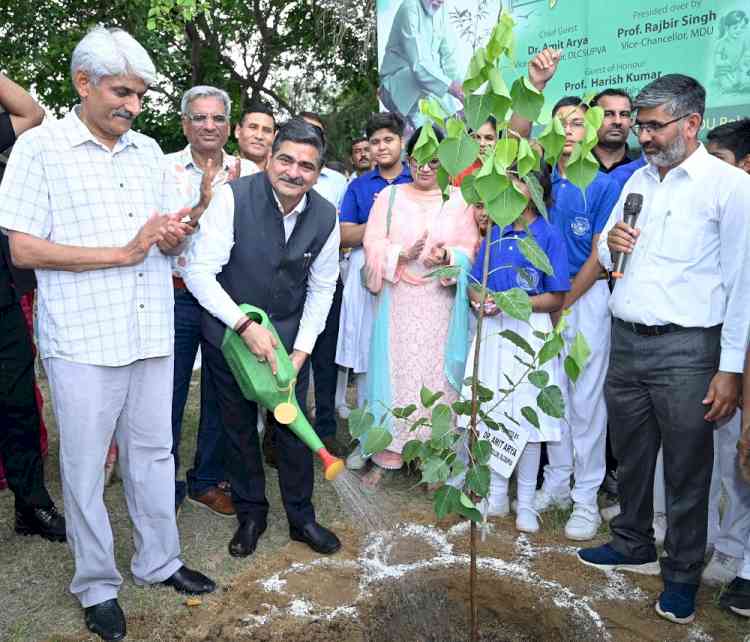 केवल पर्यावरण ही नहीं, जीवन के प्रत्येक पहलू में आवश्यक हैं पेड़ः डॉ. अमित आर्य