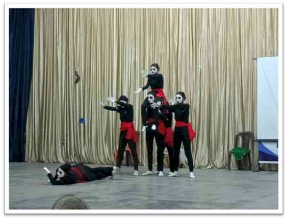 NCC Girls Cadets perform cultural programme on final day 