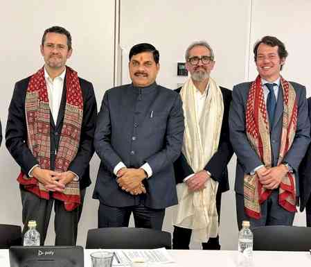 MP CM meets global industry leaders on 2nd day of Spain visit
