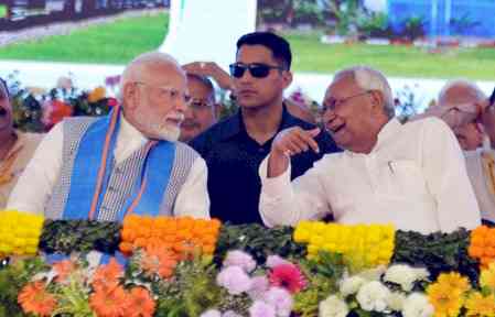 CM Nitish Kumar announces free electricity scheme at PM Modi’s rally, says, we respect you a lot 