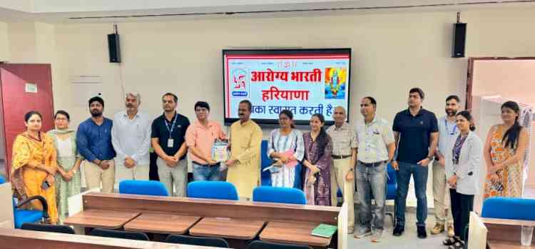 NIA Panchkula & Arogya Bharti Host Session on Healthy Lifestyle and Health Challenges