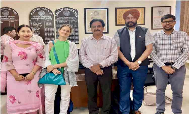 French Embassy Delegation visits PU Department of French and Francophone Studies