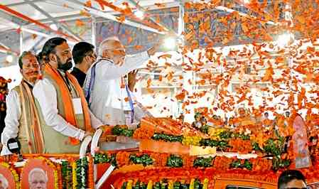 Rs 7,200 crore-worth projects launched: Leaders hail PM Modi’s gifts to Bihar