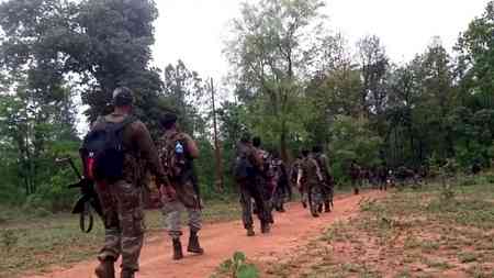 Anti-LWE operations: Security forces recover six Maoists' bodies; cache of weapons seized
