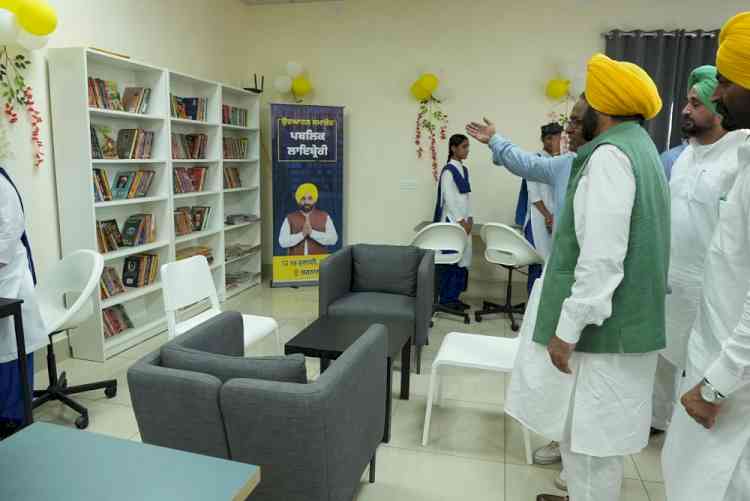 CM dedicates eight public libraries worth Rs 2.80 crore at Barnala