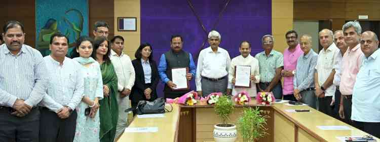 अप्रेंटिसशिप एम्बेडेड डिग्री प्रोग्राम शुरू करने के उद्देश्य से एमडीयू ने किया आईटीसी होटल्स के साथ एमओयू