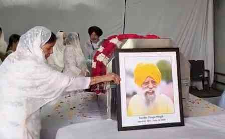 Fauja Singh, world’s oldest marathon runner cremated at native place in Punjab