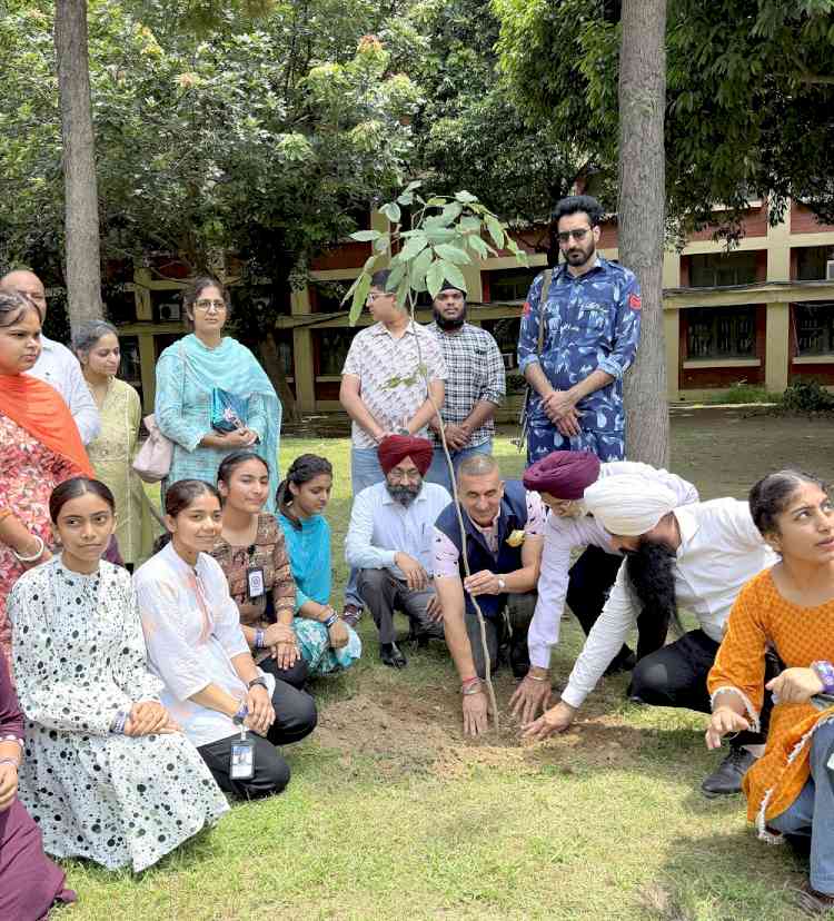 Tree Plantation Drive & Environment Awareness Session Organized at Guru Nanak Dev Engineering College