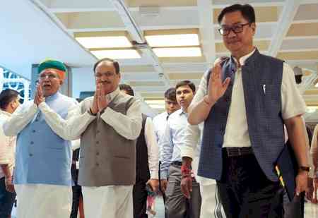 PM Modi among those with highest attendance in Parliament, says Kiren Rijiju