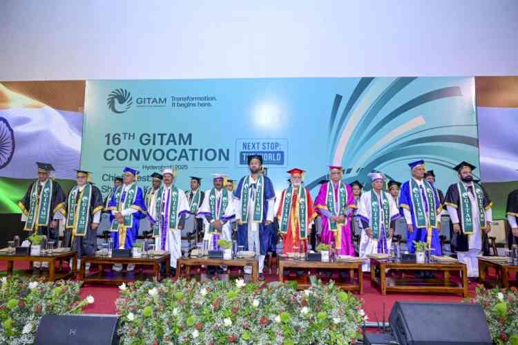 GITAM’s 16th Convocation Celebrates Applied Learning, Research, Innovation and Societal Impact