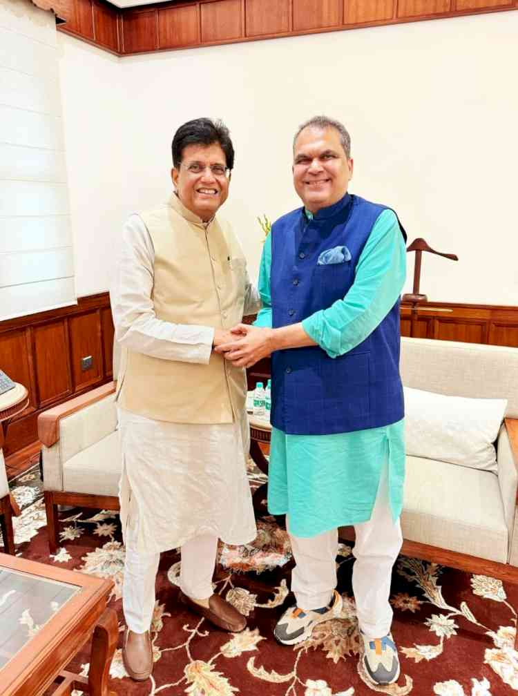 Piyush Goyal promises latest equipment for all government R&D Centres in Punjab: Cabinet Minister Sanjeev Arora