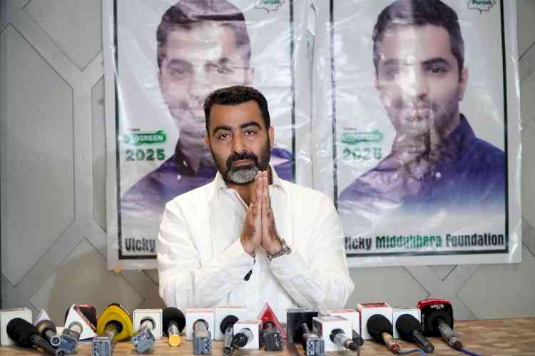 Vicky Middukhera Foundation to plant nearly 50 thousand saplings in Punjab & region in 2025