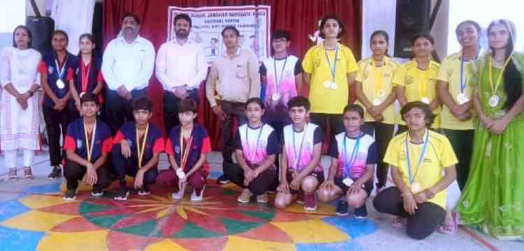 जवाहर नवोदय विद्यालय में तीन दिवसीय संभाग स्तरीय रस्सी कूद प्रतियोगिता संपन्न