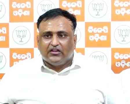 Odisha student sexual abuse: BJP Yuva Morcha members stage protest against Congress 