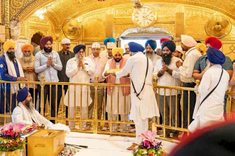 Will Ensure Exemplary Punishment for Those Behind Threat Emails to Sri Harmandir Sahib: Vows CM