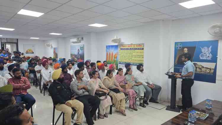 DC educates farmers on stubble burning hazards