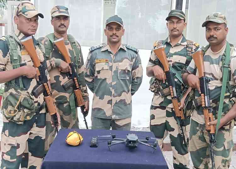 Drone with heroin recovered by BSF