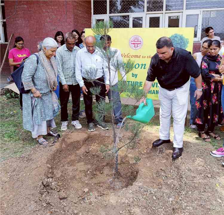 Nurturing Nature, Enhancing Well-Being: Panjab University’s Green Initiative