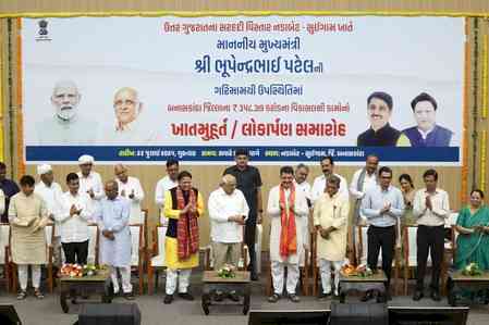 Gujarat CM unveils Rs 358.37 crore development package for Banaskantha