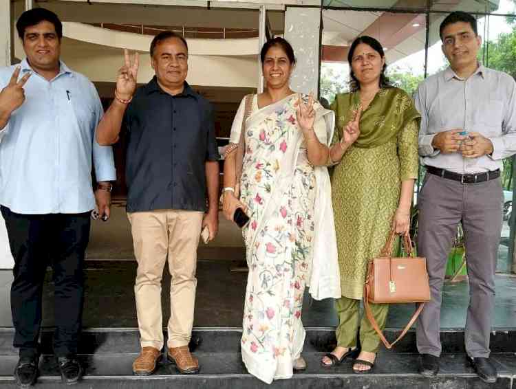 11 मतों से जीत कर डा. सीमा सिंह एमडीयू फैकल्टी क्लब की अध्यक्ष बनी